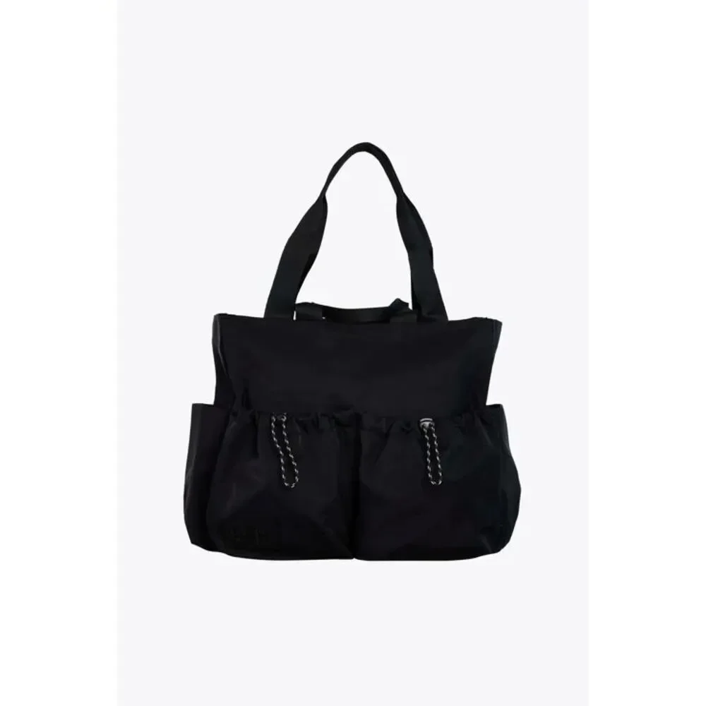 NWT Beis Sports Carryall Tote Duffle in Black